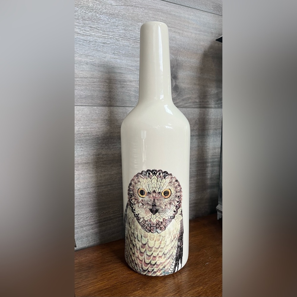 Owl Vase by Phoenix Creative Co.